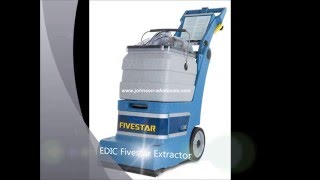 EDIC Fivestar Self Contained Carpet Extractor 401TR 411TR [upl. by Erika582]