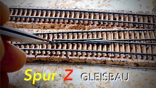 Spur Z – GLEISBAU  Herzstück der Weiche [upl. by Ellord]