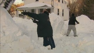 Digging out after Nemo the storm [upl. by Tartan]