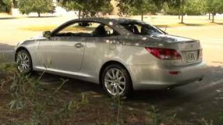 2010 Lexus IS 350 C 2 Door Convertible Detailed WalkAround [upl. by Myrna]