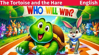 The Tortoise and the Hare  English Bedtime Fairy Tale Stories for Kids  Fun Moral Story for Kids [upl. by Keller420]