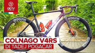 La Colnago V4RS di Tadej Pogačar  Biciclette dei professionisti [upl. by Per492]