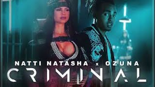 Natti Natasha ❌ Ozuna  Criminal Instrumental Official Karaoke [upl. by Aciria]