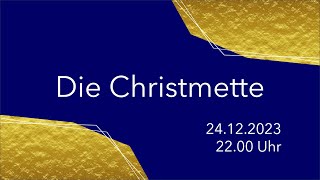 Die Christmette 2023 aus PostbauerHeng [upl. by Odiug]