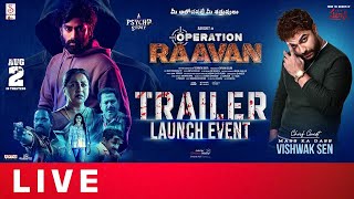 Operation Raavan Trailer Launch Event LIVE  Vishwak Sen  Rakshit Atluri  Sangeerthana  ManaStars [upl. by Masson]