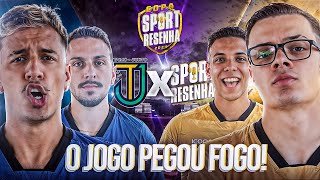 PEGOU FOGO ENTRE TAMO JUNTO FC X SPORT RESENHA 🔥 [upl. by Ial505]