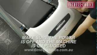 How to maintain and service your treadmill  Fitness Choice [upl. by Adanama]