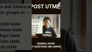 Post UTME General Paper Post UTME important questions PostUTME dimmatutorials [upl. by Harimas]