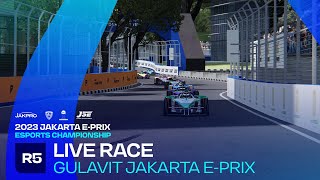 2023 Jakarta EPrix Esports Championship  Final Round 5  Gulavit Jakarta EPrix Circuit [upl. by Brader]