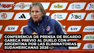 Conferencia de Prensa RICARDO GARECA previo al duelo Chile  Argentina [upl. by Dempsey20]