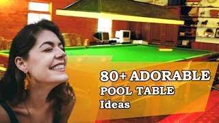 80 Adorable Pool Table Ideas  Pool Table Decorating Ideas [upl. by Aihset]