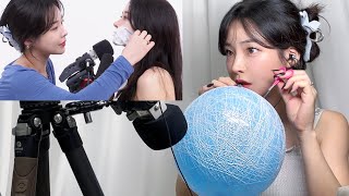 ASMR 가짜 면도 소리 만드는 중 ft후시녹음 [upl. by Botsford]