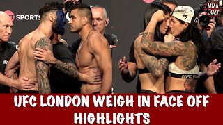 Full UFC Fight Night London Face Off Highlights [upl. by Kcirde]