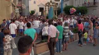 Processione Madonna della Catena  Librizzi18 agosto 2013 [upl. by Rudiger]