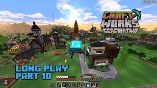 Craft Works S2  Minecraft 121 Long Play 10  I Survived the Dragon Fight [upl. by Annoled]