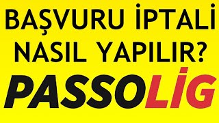 Passolig Başvuru İptali Nasıl Yapılır [upl. by Trellas]