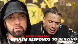 Eminem Responds To Benzino And Talks About Their Feud ‘Benzino Started This Beef’ [upl. by Valeta225]