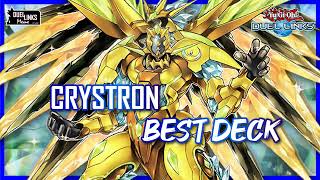 Crystron Best Deck YuGiOh Duel Links [upl. by Arjan]