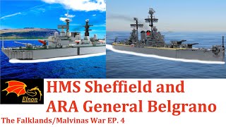 HMS Sheffield and ARA Belgrano War Documentary [upl. by Murdocca]