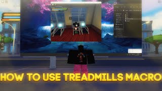 How to Macro Treadmills in ROBLOX Mighty Omega [upl. by Alletsirhc]