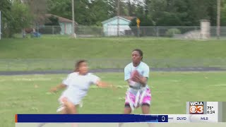 Danville prepares for inaugural flag football season [upl. by Naawaj]