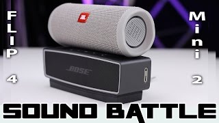 JBL Flip 4 vs Bose SoundLink Mini 2 SoundBattle  The real sound comparison Binaural Recording [upl. by Aviva]