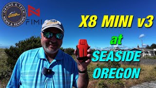 Fimi X8 Mini v3 Flight Test Review at The Beach in Seaside Oregon [upl. by Ettenil]