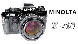 How to Use Minolta X700 Film Camera Beginners Quick Guide [upl. by Anegroeg]