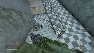 The stairwell trick Using footstep audio to trick enemies [upl. by Alcot133]