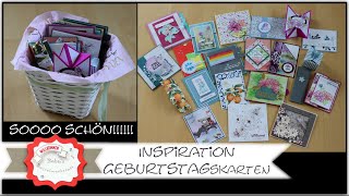 Geburtstagspost  Karteninspiration  Geburtstagskarten  besondere Kartenformen  Stampin´Up [upl. by Arit]