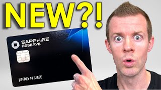 I Got the NEW Chase Sapphire Reserve design Unboxing 2024 [upl. by Chaffinch]