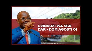 RASMI RAIS SAMIA KUZINDUA RUTI YA TRENI YA UMEME DARDOM 1AGOST  TUTAWEKA TARATIBU TRENI BINAFSI [upl. by Airenahs]