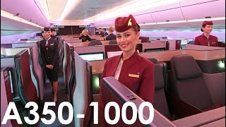 Qatar Airways The Worlds FIRST A3501000 Flight [upl. by Kalbli]