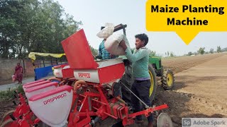 Maschio GASPARDO Vacuum planter  Maize Corn Planter [upl. by Mettah]