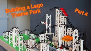 Building a Lego Theme Park Part 4  Finishing the coaster [upl. by Fellner230]