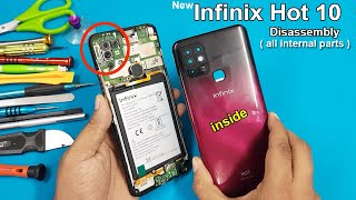 Infinix Hot 10 Full Disassembly  Infinix Hot 10 Teardown  How to Open Infinix Hot 10 [upl. by Ximenes]