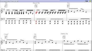 Zombie by The Cranberries  Piano Sheet MusicTeaser [upl. by Laux849]