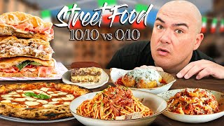 Italian STREET Food 🇮🇹 From North to South I tried all [upl. by Gerry949]