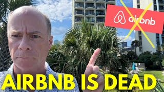 The Airbnb Meltdown Collapse Of Short Term Rentals [upl. by Eicrad]