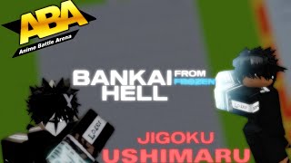 Bankai From Frozen Hell Jigoku Ushimaru  Anime Battle Arena [upl. by Sera]