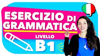 Esercizio di grammatica livello B1  Completa il testo in italiano provaci 🇮🇹 [upl. by Mita751]