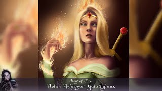 Adobe Photoshop  Aelin Ashryver Galathynius  Throne of Glass  SpeedPainting Timelapse [upl. by Ellatsirhc]