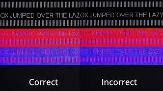 Setting PC Mode on an LG C1G1 OLED  Plus Chroma Test [upl. by Elylrac]