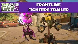 Frontline Fighters Gameplay Trailer  Plants vs Zombies Garden Warfare 2  Free Update [upl. by Ettennil848]