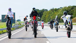 2400 Dirtbikes Takes Over The Streets [upl. by Gnouv]