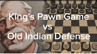 Cara Melemahkan Kings Pawn Game Dengan Old Indian Defense [upl. by Tenner]