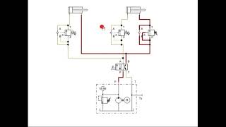 Circuitos Hidráulicos Válvulas Simbologias e Exemplos [upl. by Aikenat917]