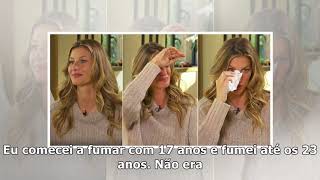 Gisele Bündchen chora ao lembrar de yorkshire Vida no Fantástico [upl. by Yanal965]