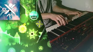 Xomu amp Amidst  Pagoda ON PIANO Verdant Landscape Song geometrydash [upl. by Rosenkranz]