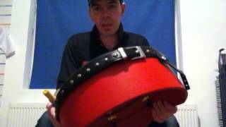 McNeela Signature Bodhrán Review by Jim Woods [upl. by Nottus80]